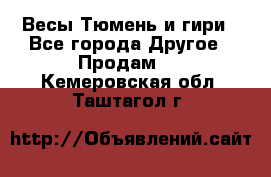 Весы Тюмень и гири - Все города Другое » Продам   . Кемеровская обл.,Таштагол г.